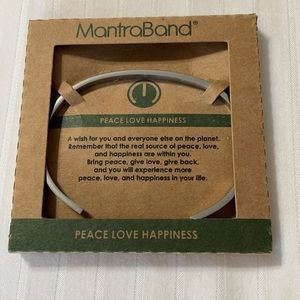 Silver MantraBand Bracelet